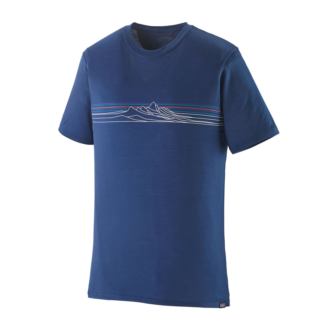 Patagonia Men's Cap Cool Merino Blend Graphic Shirt - Quest Outdoors