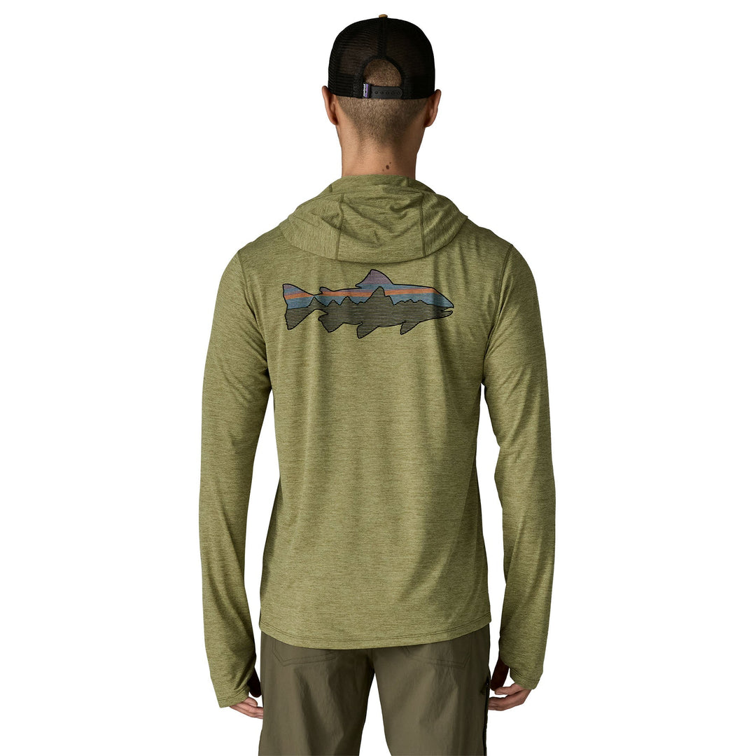 Patagonia Men's Cap Cool Sun Hoody - Fitz Roy Trout - Quest Outdoors