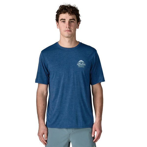 Patagonia Men's Capilene Cool Daily Shirt - Great Waves - Quest Outdoors
