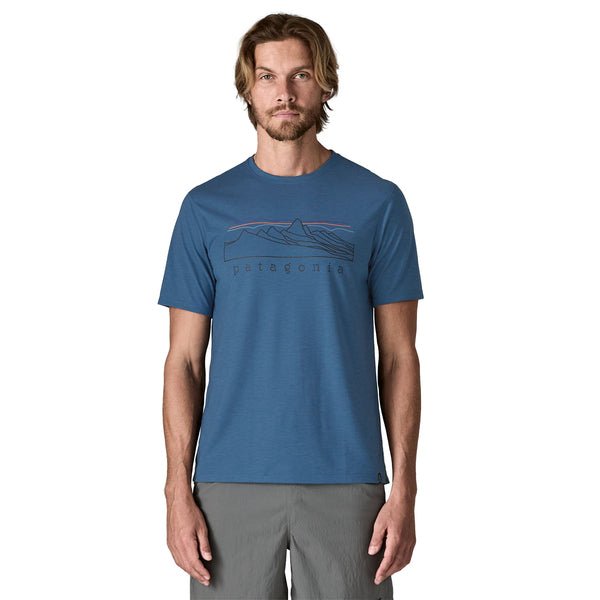 Patagonia Men's Capilene Cool Trail Shirt - Stratapeaks - Quest Outdoors