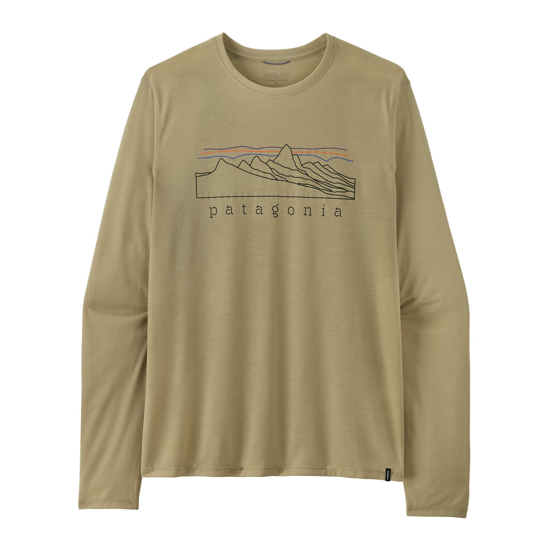 Patagonia Men's Long - Sleeved Cap Cool Trail Shirt Stratapeaks - Quest Outdoors