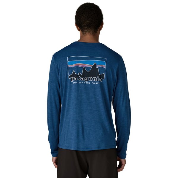 Patagonia Men's Long - Sleeved Capilene Cool Daily Shirt - '73 Skyline - Quest Outdoors