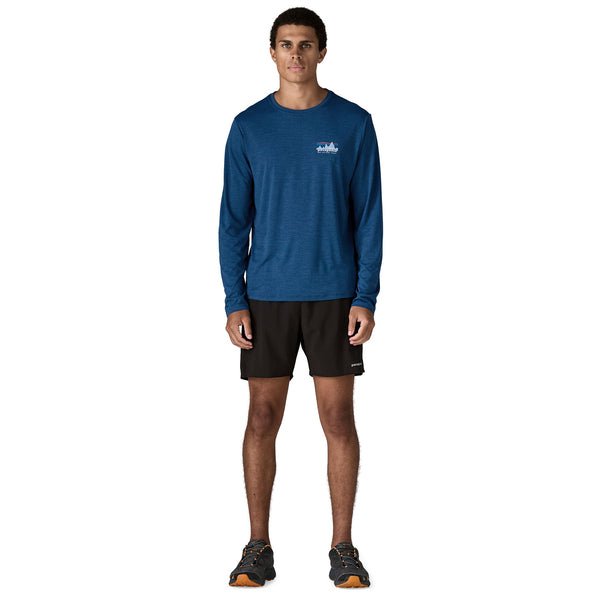 Patagonia Men's Long - Sleeved Capilene Cool Daily Shirt - '73 Skyline - Quest Outdoors