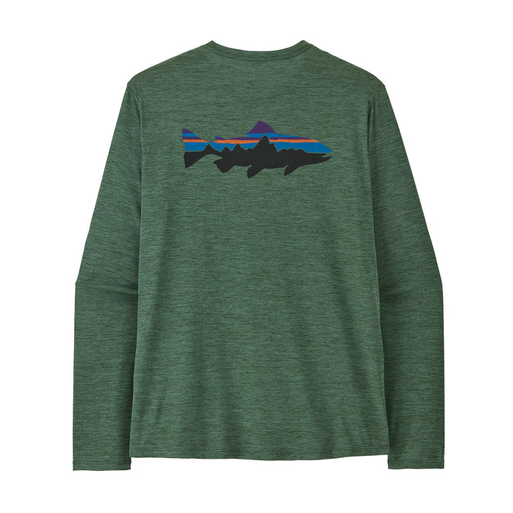 Patagonia Men's Long-Sleeved Capilene Cool Daily Shirt - Fitz Roy Trout - Quest Outdoors