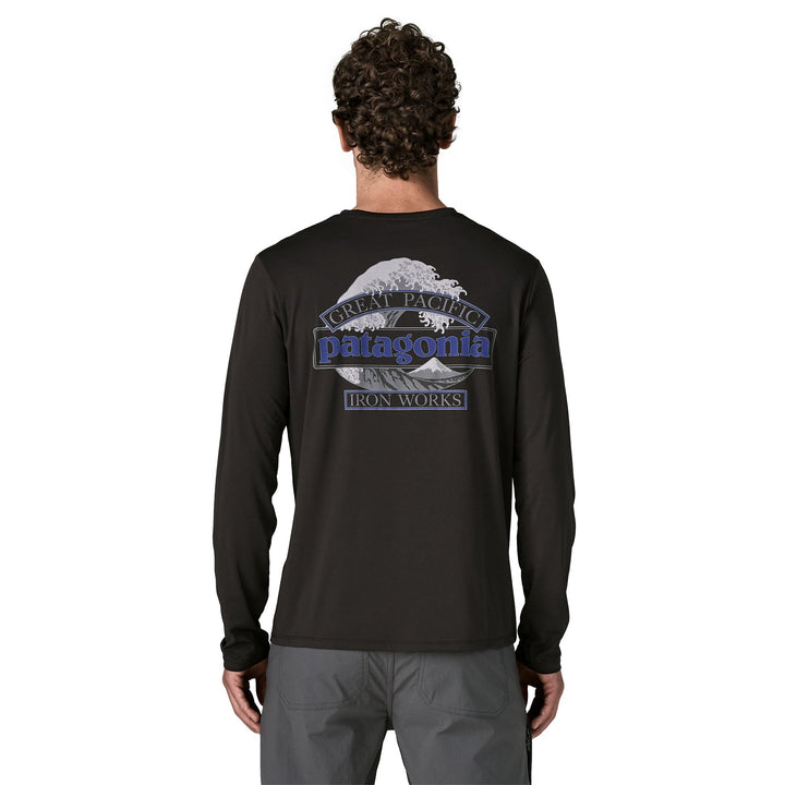 Patagonia Men's Long-Sleeved Capilene Cool Daily Shirt - Great Waves - Quest Outdoors