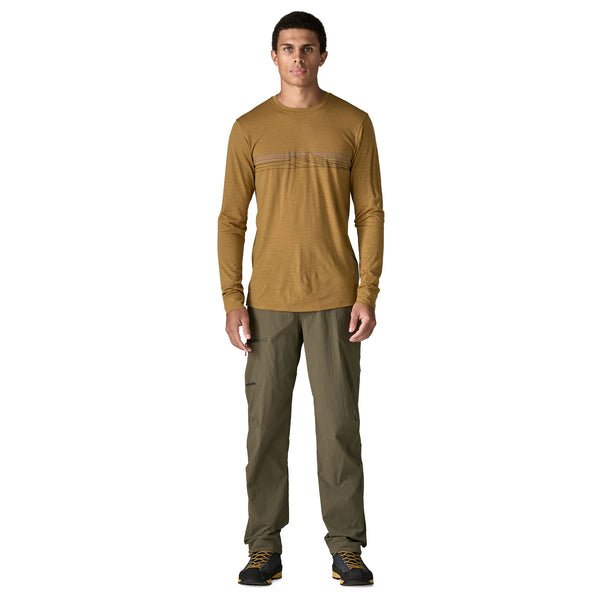 Patagonia Men's Long - Sleeved Capilene Cool Merino Blend Graphic Shirt - Quest Outdoors