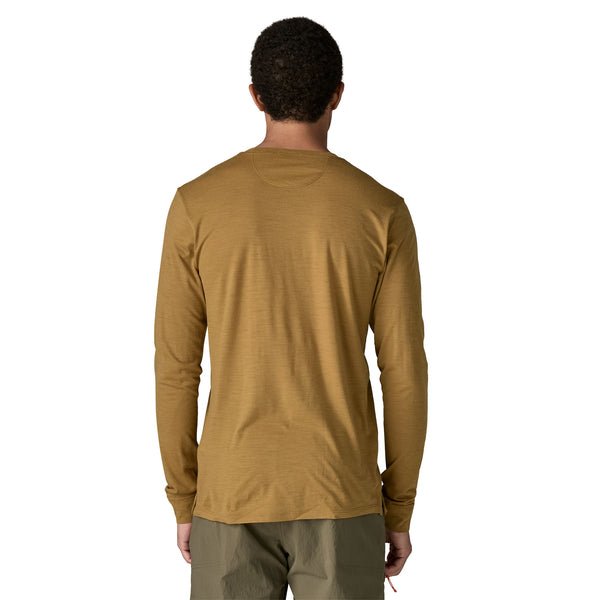 Patagonia Men's Long - Sleeved Capilene Cool Merino Blend Graphic Shirt - Quest Outdoors