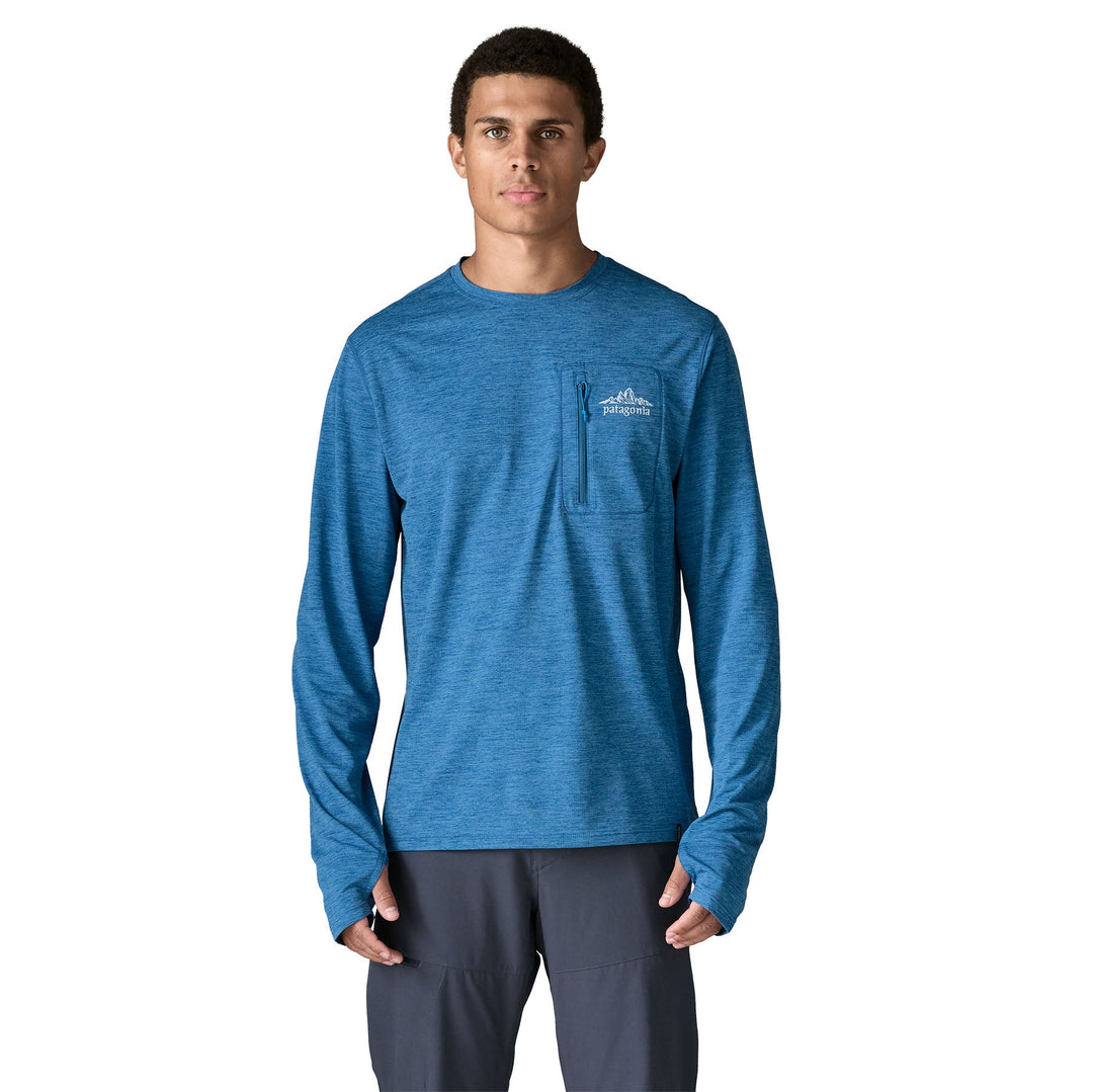 Patagonia Men's Long-Sleeved Capilene Cool Sun Shirt - Cloud Crag Crest - Quest Outdoors