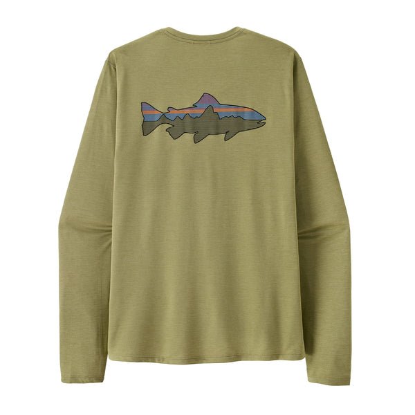 Patagonia Men's Long - Sleeved Capilene Cool Sun Shirt - Fitz Roy Trout - Quest Outdoors