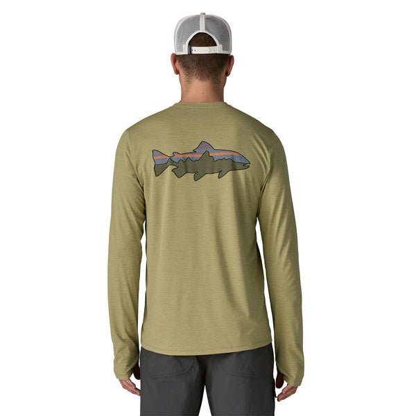 Patagonia Men's Long - Sleeved Capilene Cool Sun Shirt - Fitz Roy Trout - Quest Outdoors