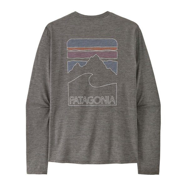 Patagonia Men's Long - Sleeved Capilene Cool Sun Shirt - Peak Visions - Quest Outdoors