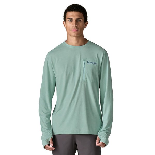 Patagonia Men's Long - sleeved Capilene Cool Sun Shirt - Water People Banner - Quest Outdoors