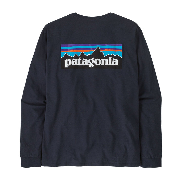 Patagonia Men's Long-Sleeved P-6 Logo Responsibili-Tee - Quest Outdoors