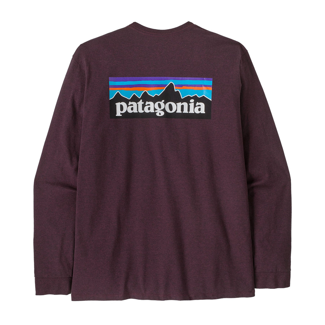 Patagonia Men's Long-Sleeved P-6 Logo Responsibili-Tee - Quest Outdoors