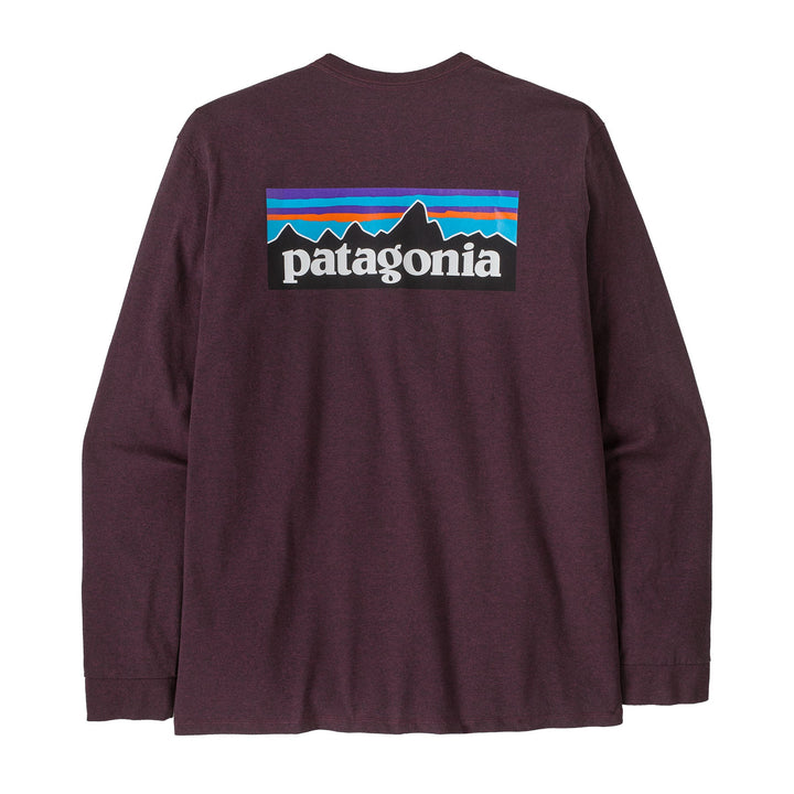 Patagonia Men's Long-Sleeved P-6 Logo Responsibili-Tee - Quest Outdoors
