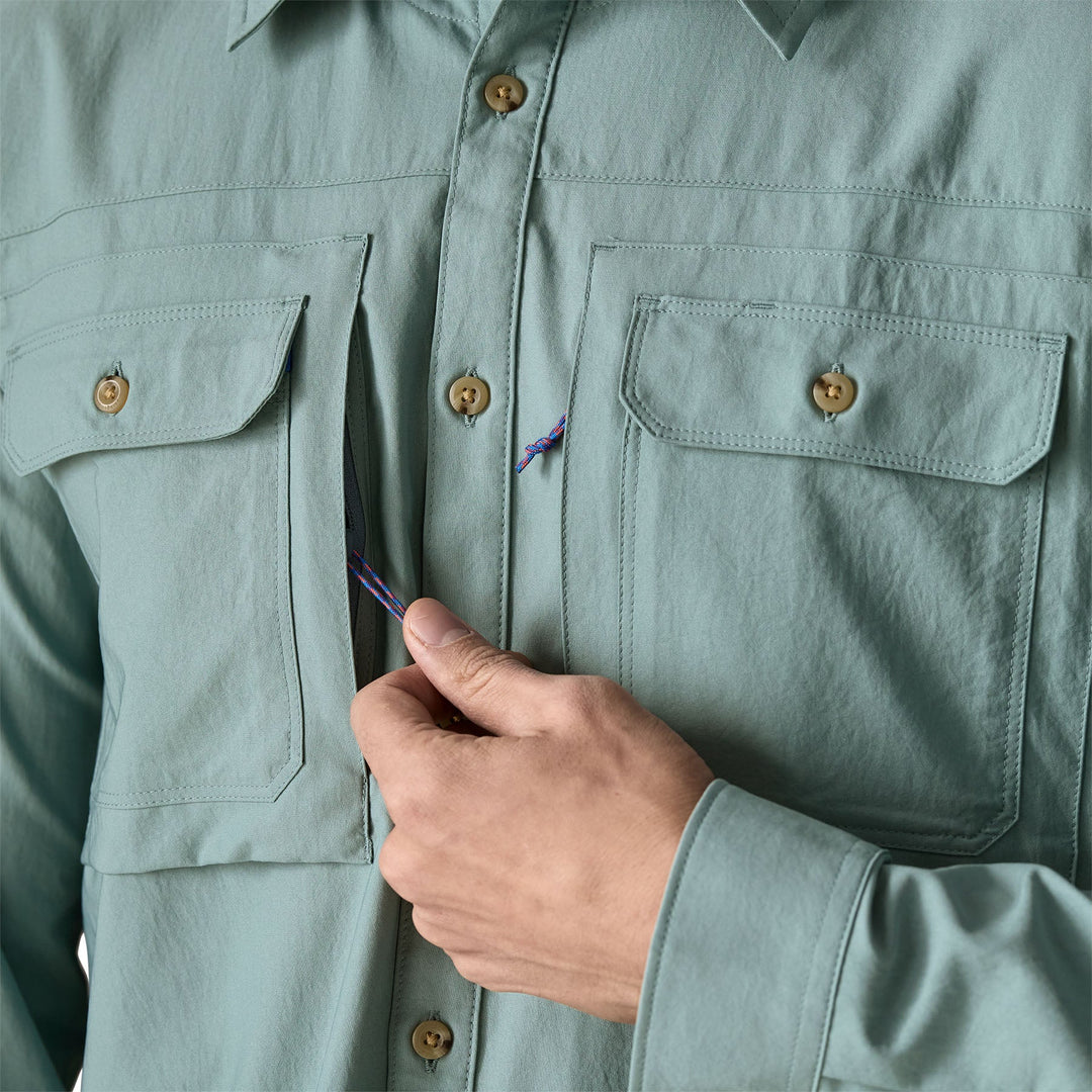 Patagonia Men's Long-Sleeved Self-Guided Sun Shirt - Quest Outdoors