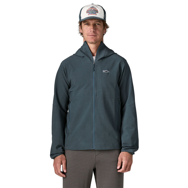 Patagonia Men's R1® TechFace Fitz Roy Trout Hoody - Quest Outdoors