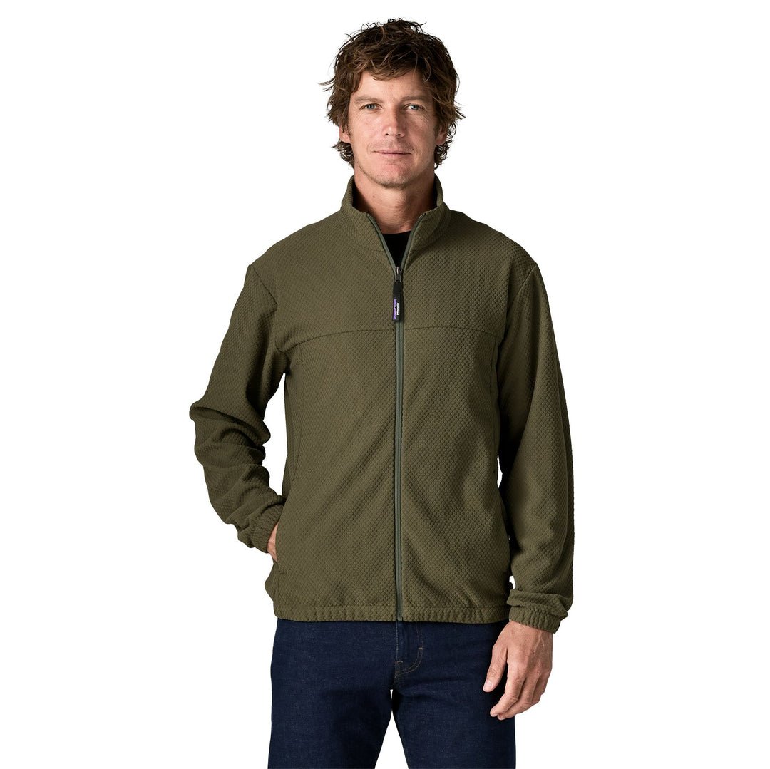Patagonia Men's Textured Fleece Jacket - Quest Outdoors