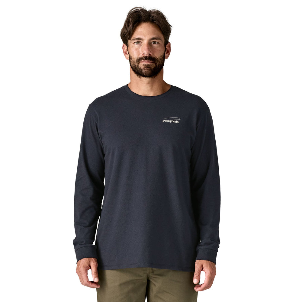 Patagonia M's Long-Sleeved Casting Logo Responsibili-Tee - Quest Outdoors