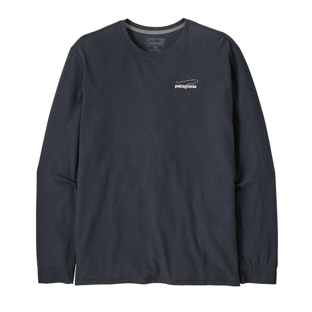 Patagonia M's Long-Sleeved Casting Logo Responsibili-Tee - Quest Outdoors