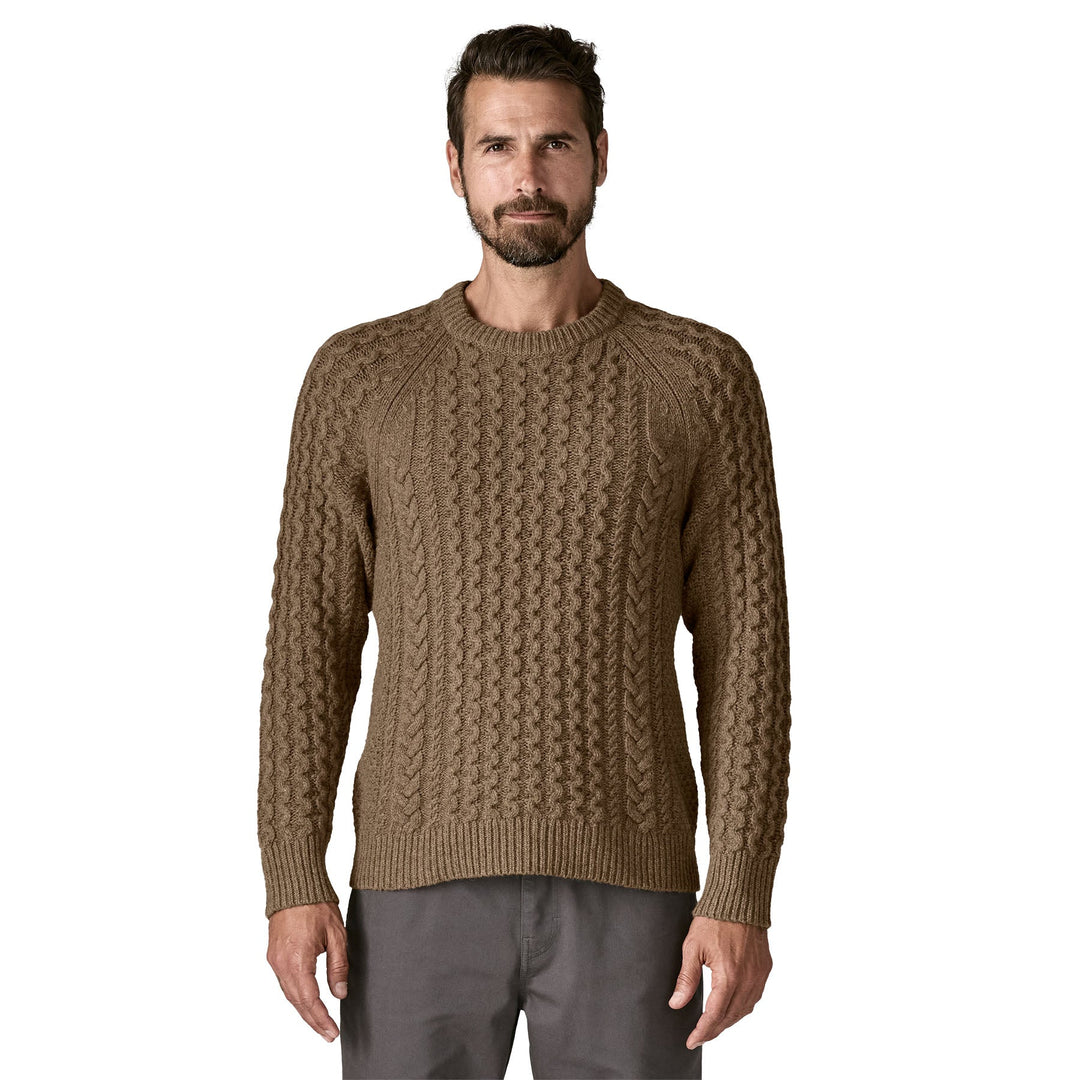 Patagonia Recycled Wool - Blend Cable - Knit Crewneck Sweater - Quest Outdoors
