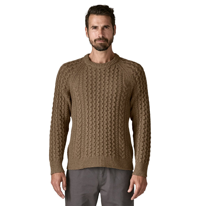 Patagonia Recycled Wool - Blend Cable - Knit Crewneck Sweater - Quest Outdoors