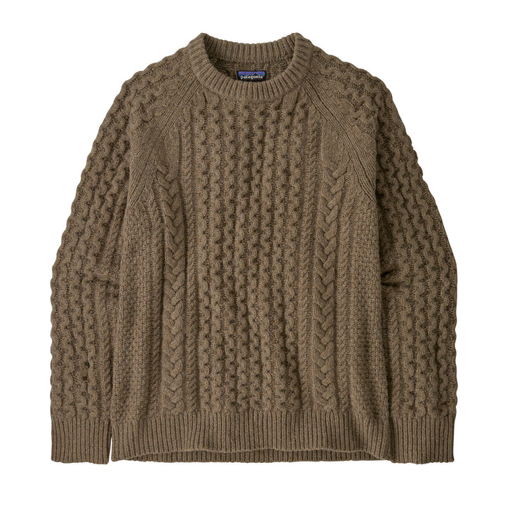 Patagonia Recycled Wool - Blend Cable - Knit Crewneck Sweater - Quest Outdoors
