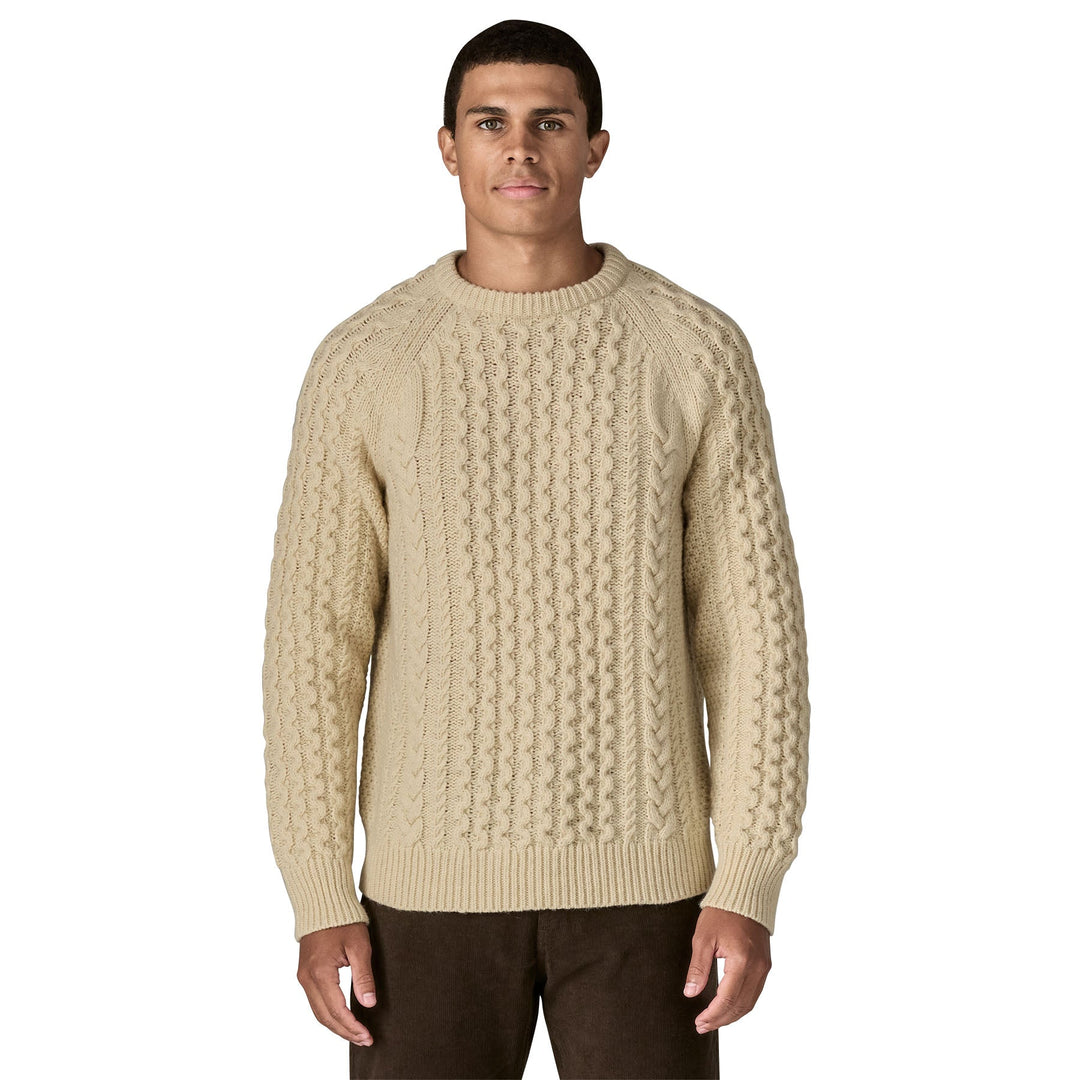 Patagonia Recycled Wool - Blend Cable - Knit Crewneck Sweater - Quest Outdoors