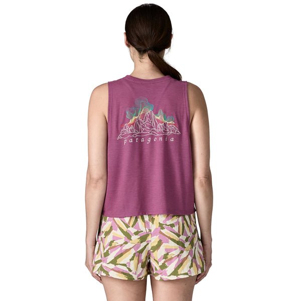 Patagonia Women's Capilene Cool Trail Cropped Tank - Quest Outdoors