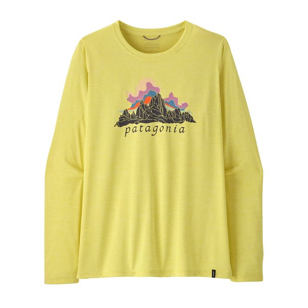 Patagonia Women's Long - Sleeve Cap Cool Daily Shirt - Fitz Roy Nimbus - Quest Outdoors