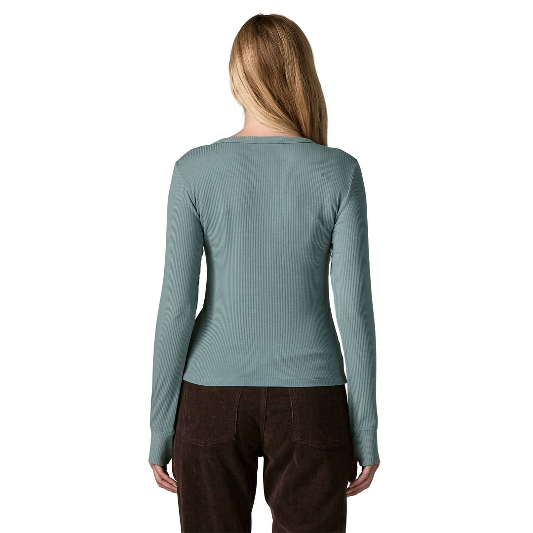 Patagonia Women's Long-Sleeved Rib-Knit Henley - Quest Outdoors