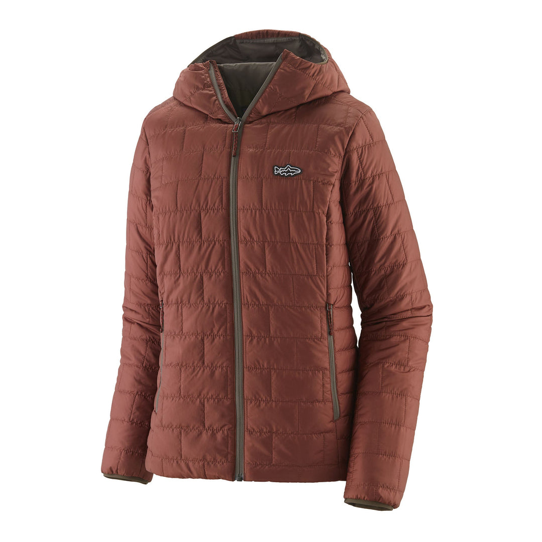Patagonia Women's Nano Puff® Fitz Roy Trout Hoody - Quest Outdoors