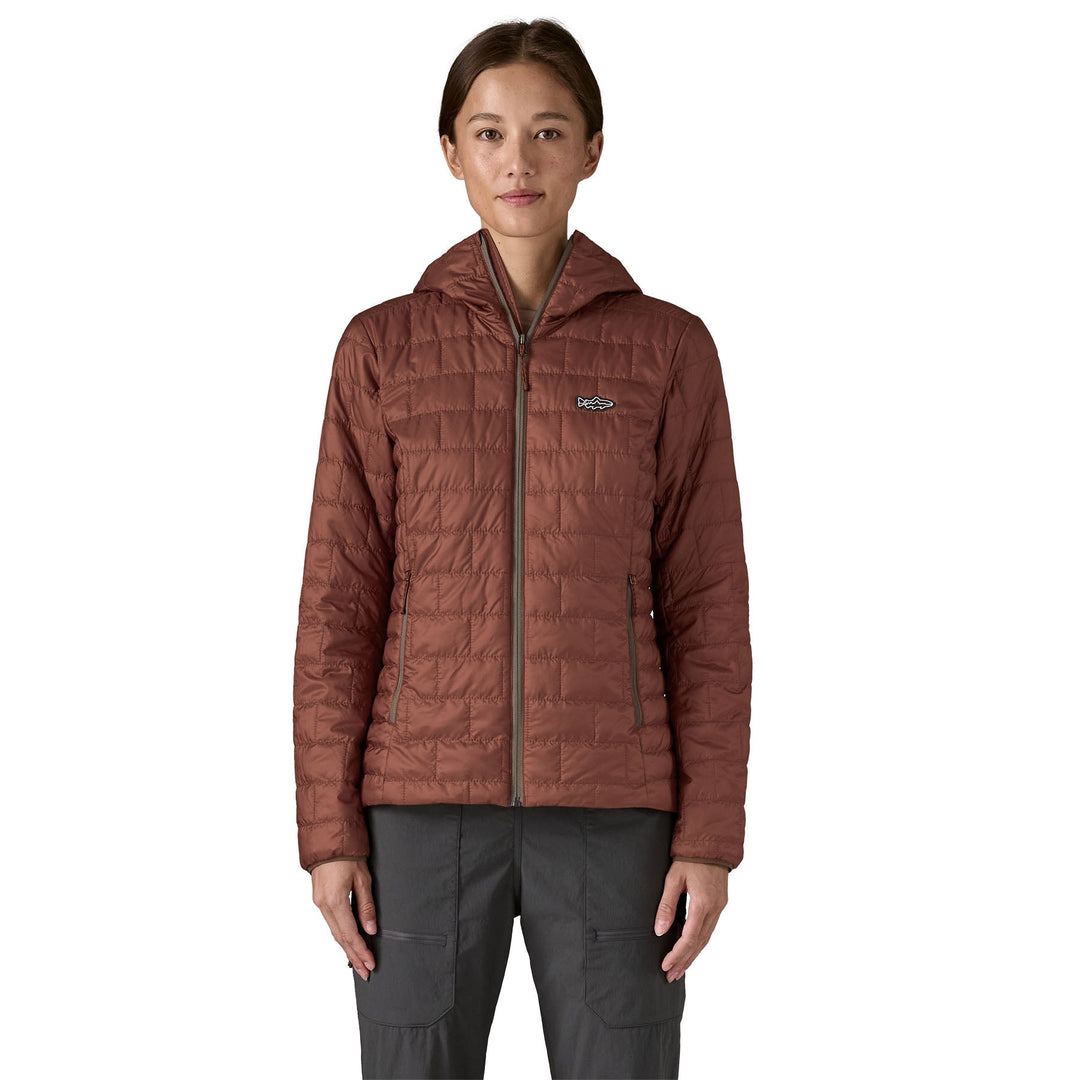 Patagonia Women's Nano Puff® Fitz Roy Trout Hoody - Quest Outdoors