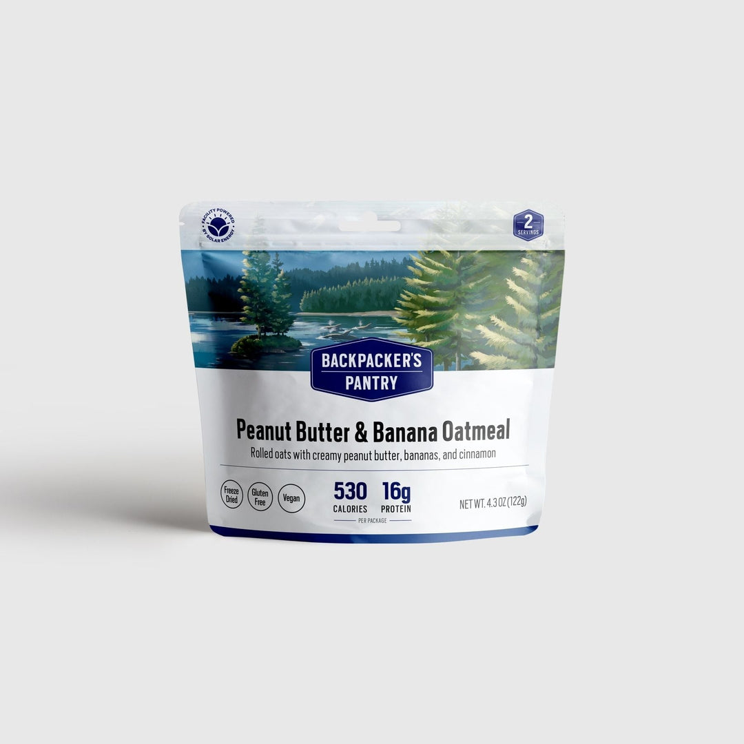 Peanut Butter & Banana Oatmeal (vegan) - Quest Outdoors
