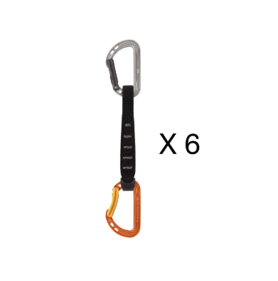 PETZL Spirit Express 6-Pack 17 CM - Quest Outdoors