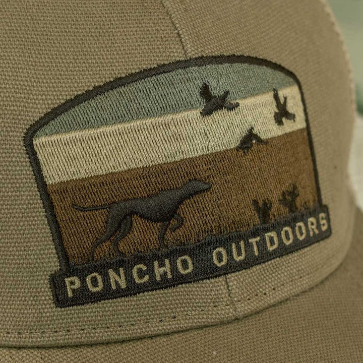 Poncho Busted Covey Hat - Quest Outdoors