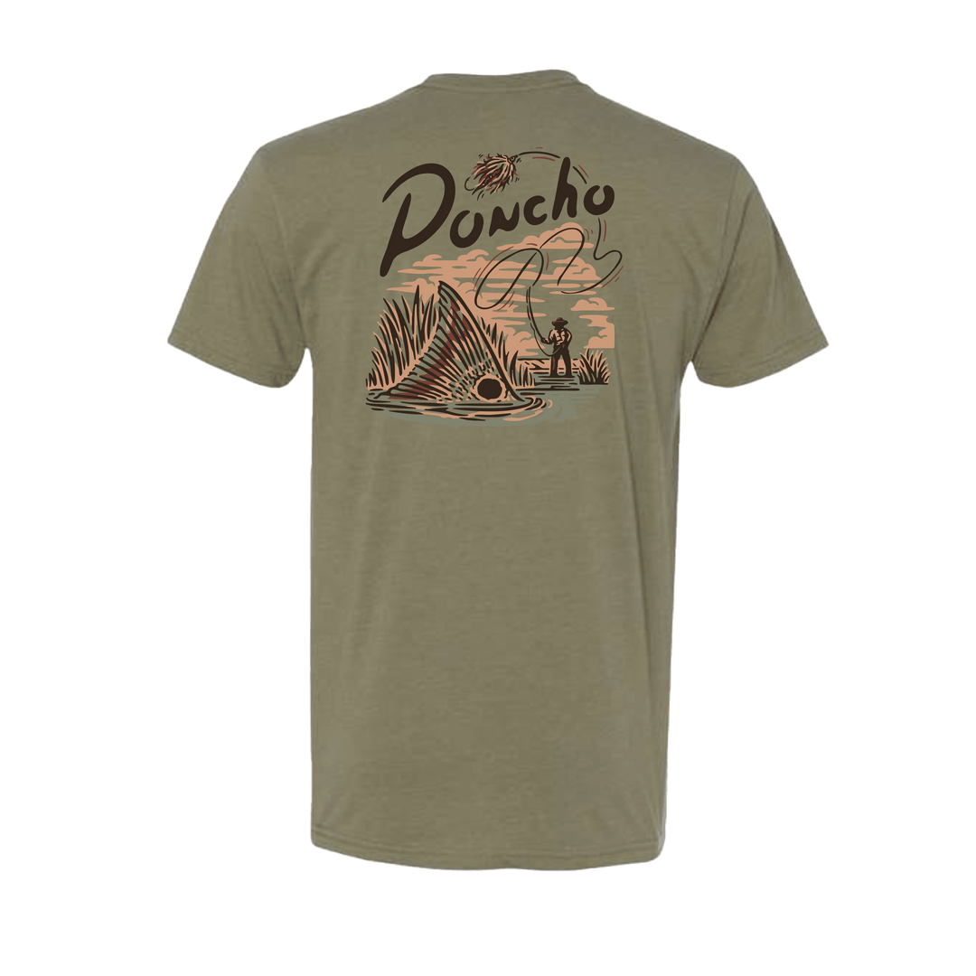 Poncho Tailing Red - Quest Outdoors