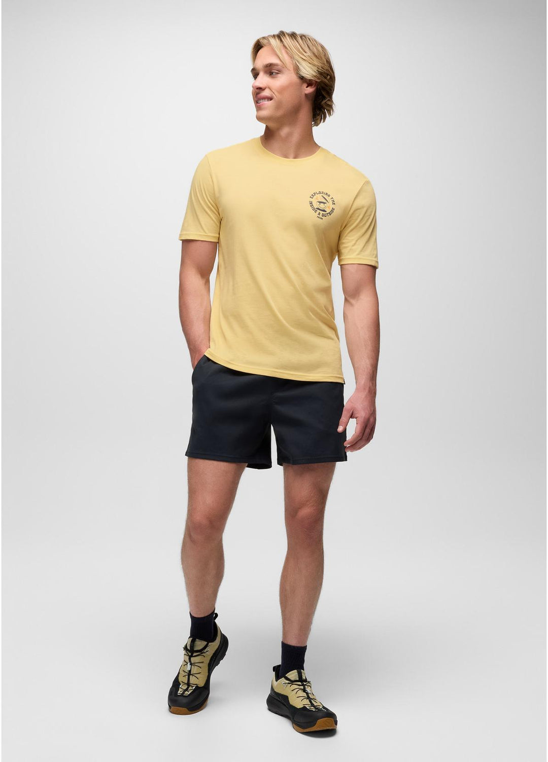 PrAna Men's Stretch Zion Pull On Short - Quest Outdoors
