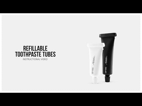 Matador Refillable Toothpaste Tubes (2-Pack)
