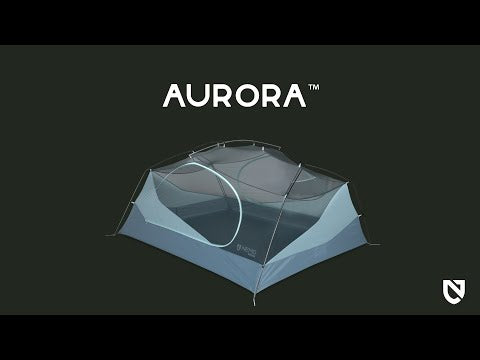 Aurora  3P Backpacking Tent & Footprint