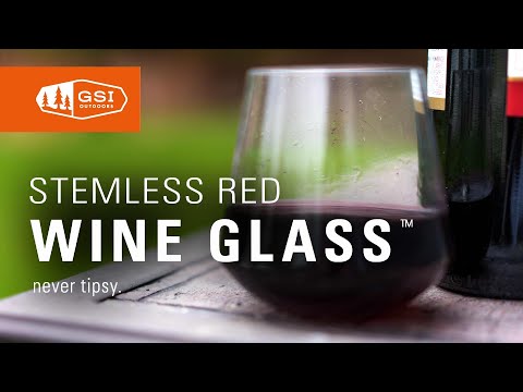 Stemless Red Wine Glass