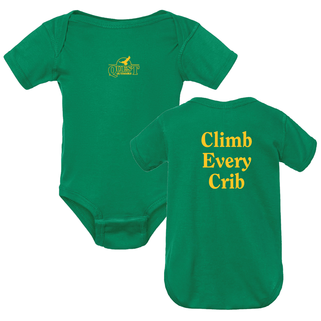 Quest Outdoors Infant Climb Every Crib Onesie - Quest Outdoors