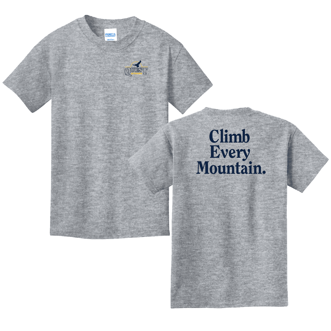 Quest Outdoors Kids' Climb Every Mountain Short - Sleeve Tee - Quest Outdoors
