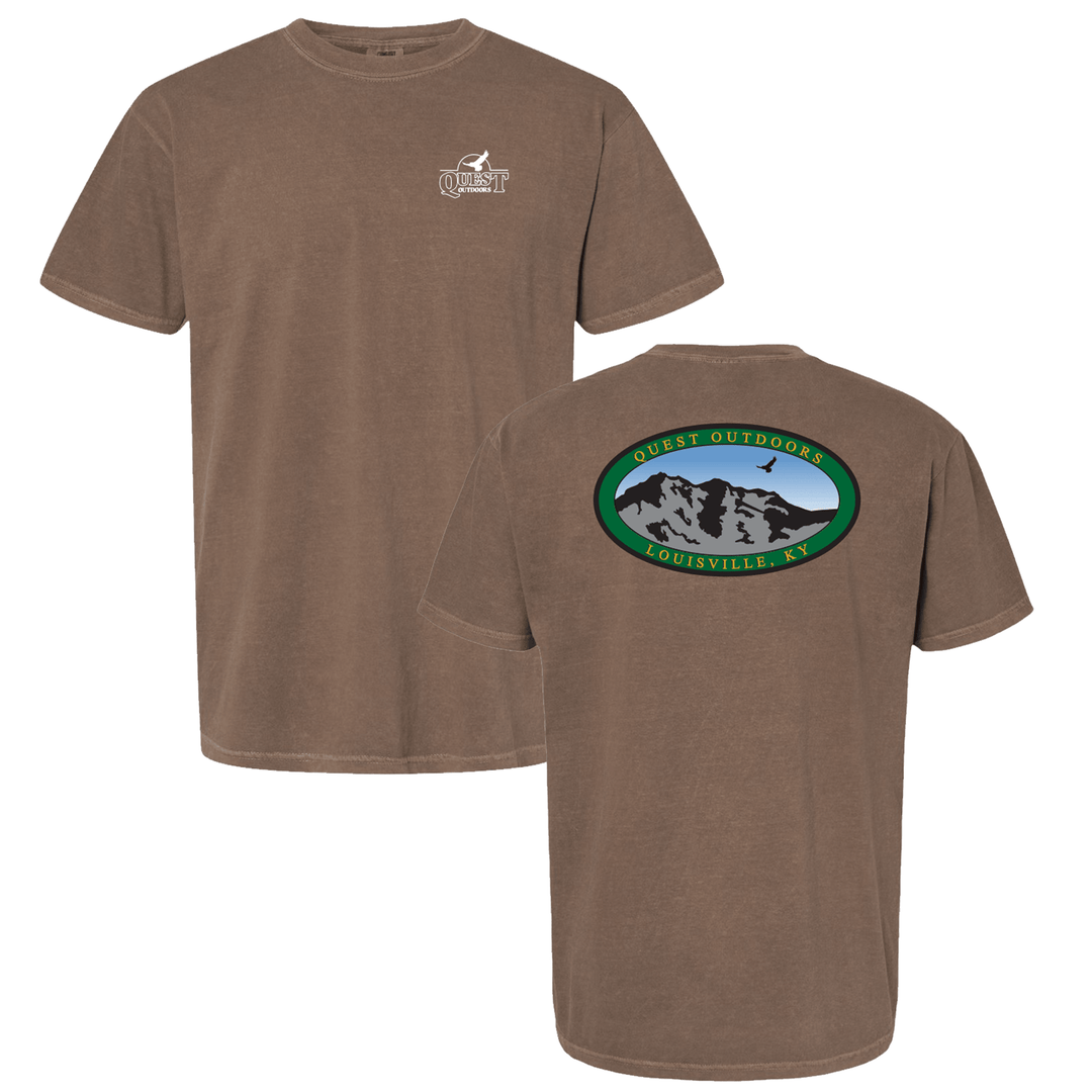 Quest Outdoors Mt. McKinley Oval Logo Short - Sleeve Tee - Quest Outdoors