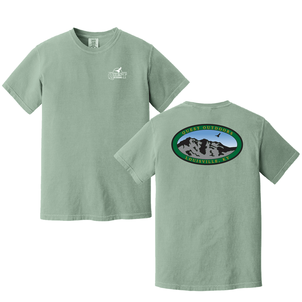 Quest Outdoors Mt. McKinley Oval Logo Short - Sleeve Tee - Quest Outdoors