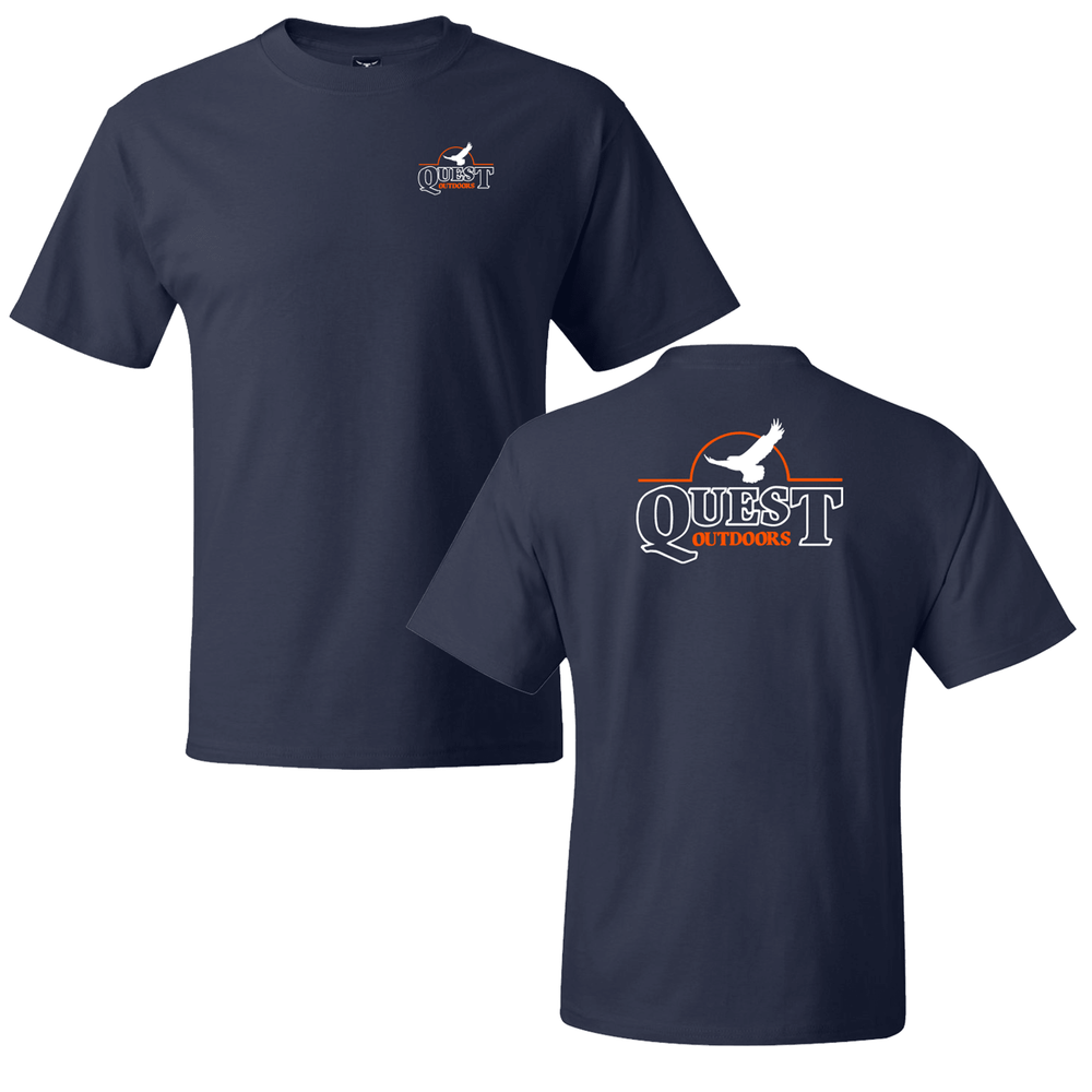 Quest Outdoors Short - Sleeve Classic Logo Tee - Quest Outdoors
