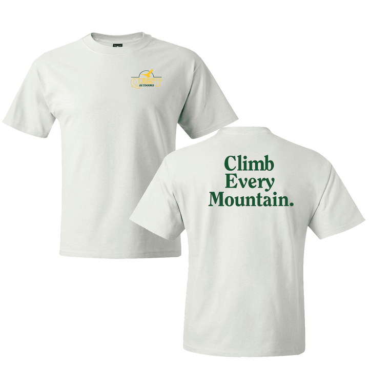 Quest Outdoors Short - Sleeve Climb Every Mountain Tee - Quest Outdoors