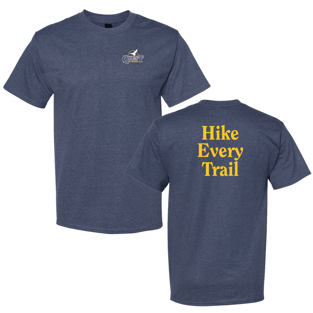 Quest Outdoors Short - Sleeve Hike Every Trail Tee - Quest Outdoors