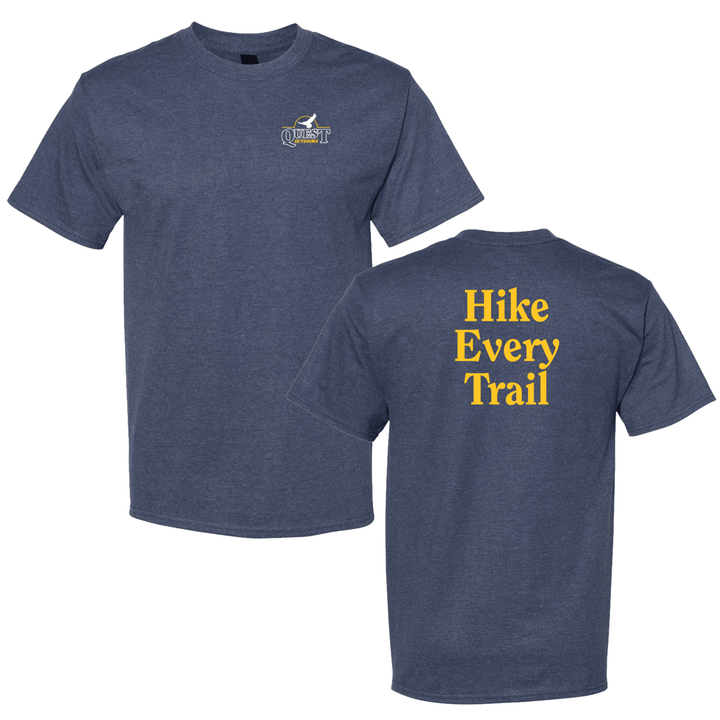 Quest Outdoors Short - Sleeve Hike Every Trail Tee - Quest Outdoors