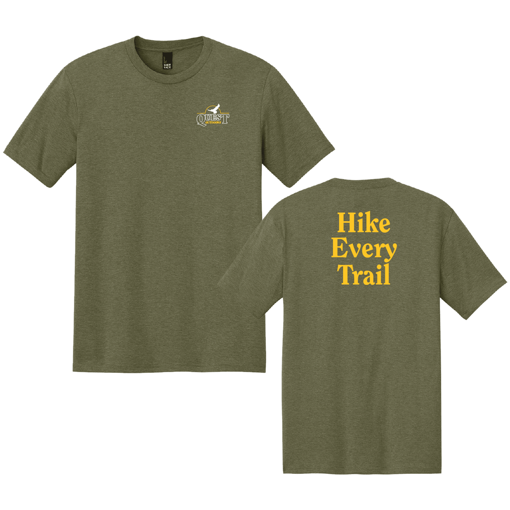 Quest Outdoors Short - Sleeve Hike Every Trail Tee - Quest Outdoors